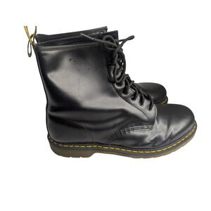 Dr. Martens 1460‎ Black Leather Ankle Boots Classic Punk Rock Biker Men's sz 14